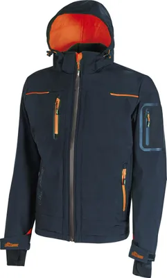 Produktbild von U-POWER Softshelljacke Space dunkelblau 4XL
