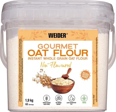 Produktbild von Weider Oat Flour (1900g) Natural - Funktionelle Lebensmittel - Superfoods