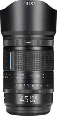 Produktbild von Irix Dragonfly 45mm f/1.4 Objektiv fur Fujifilm GFX – Manuell, mittelformat