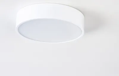 Productafbeelding van LED wand- en plafondlamp, rond, diameter 15,1 cm, wit, 12W, 960lm, warmwit, 3000K