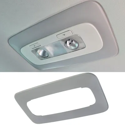 Für VW Golf 6 VI 2008-2013 Abdeckung HINTEN Lampe bei gelöstem Dachhimmel Grau in der Farbe von Carparts-Online GmbH