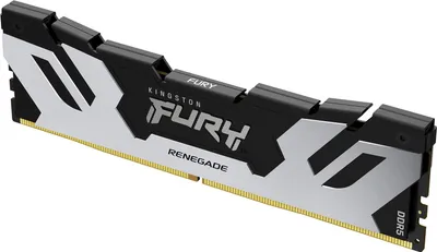Image de Kingston FURY Renegade - DDR5 - Module - 24 Go : 1 x 24 Go - DIMM 288-PIN - 7200 MHz / PC5-57600 - CL38 - 1,1 V - non tamponné - ECC on-die - Noir, Argent