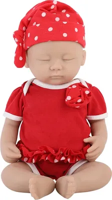 Zdjęcie produktu dla Silikonowa lalka reborn, realistyczna tekstura, opcje unisex, 38 cm (15 cali) dziewczynka