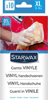 Image de Gants Vinyle Poudrés Protection Polyvalente Et Hygiénique - Starwax