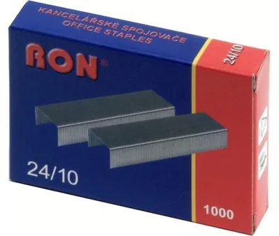Obrázek produktu pro Spony do sešívačky RON, 24/10, 1 000 ks