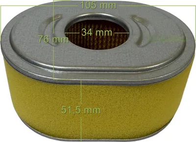 Image de Filtre à air pour Honda GX120 HX4 UT1 QHQ4 LX4 SX4 RHQ4 / 361A A4013HS BSA39 WGA934