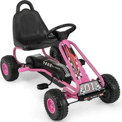 Obrázek produktu pro Dětské šlapací motokára TY327797PI, růžová