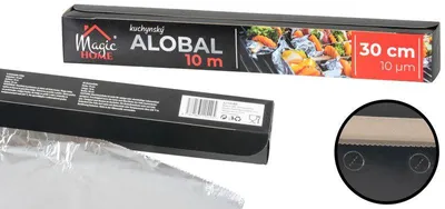 Produktbild von Alufolie MagicHome, 30 cm, L-10 m, 10 µm, Aluminium