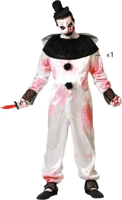 Produktbild von Atosa Clown Halloween Kostüm Für Herren 2XL 2XL
