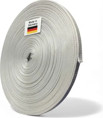 Produktbild von Rollladengurt 14 mm 50 m grau | UV- & witterungsbeständig