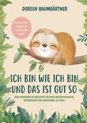 Produktbild von Achtsamkeitstagebuch für hochsensible Kinder