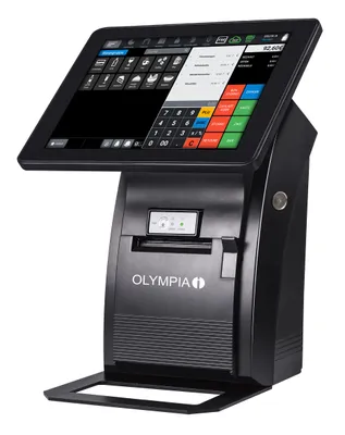 Produktbild von Olympia Registrierkasse T210 TOUCH                   schwarz