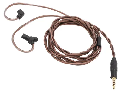 Obrázek produktu pro Kabel IEM s odnímatelným mikrofonem, vhodný pro sluchátka KZ ZS10 PRO, ZSN PRO, EDX, AS12 a AS16 – 3,5 mm, 0,78 mm, 2pólový kabel pro vylepšení sluchátek