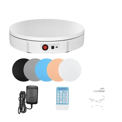 Produktbild von Drehständer, 360-Grad-Drehteller, Fernbedienung, EU 220V