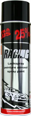 Produktbild von Auto-K Racing Lackspray schwarz glanz Aktionsgröße 500ml