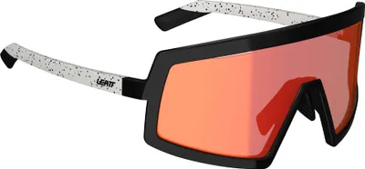 Produktbild von LEATT MadViz One Iriz Cryztal Sonnenbrille Schwarz Rote Linse 15%