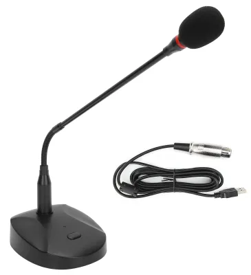 Obrázek produktu pro Vysoce citlivý stolní konferenční mikrofon USB pro vysílání přednášek