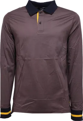 Imagen del producto de Camiseta polo para hombre, modelo 4085K, marca BEVERLY HILLS POLO CLUB, color gris oscuro, confeccionada en algodón