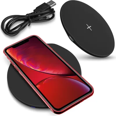 Produktbild von Qi Schnellladegerät Kabellos für Apple iPhone SE 2022 2020 Wireless 15W Laden
