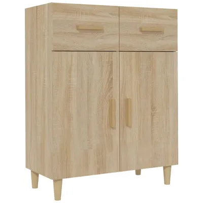 Obrázek produktu pro Příborník dub sonoma 69,5 x 34 x 89 cm kompozitní dřevo