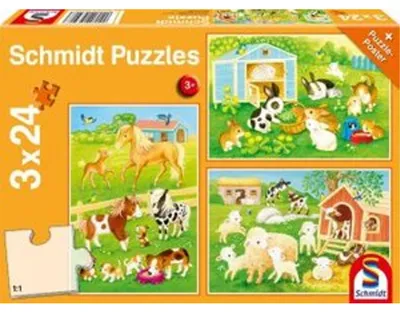 Imagen del producto de Schmidt Spiele 56518, 24 piezas, a partir de 3 años