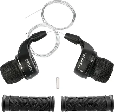 Zdjęcie produktu dla 18-biegowa dźwignia przerzutki rowerowej 3x6 Revoshifter twist grip shifter