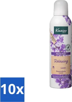 Obrázek produktu pro Kneipp - Sprchová pěna - Relaxační - Levandule - 200 ml - Výhodné balení - 10 kusů