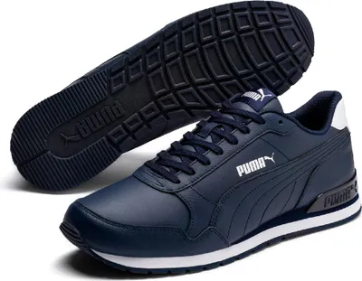 Produktbild von Puma ST Runner v2 Full L Unisex Sneaker Turnschuhe 365277 Blau, Schuhgröße:43 EU