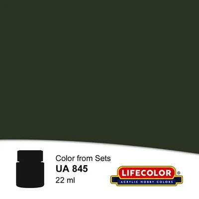 Image de LIFECOLOR LC-UA845 UA845, vert bouteille (RAL 6007)