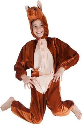 Produktbild von Kinderkostüm Känguru Plüsch (max. 1.40 m)