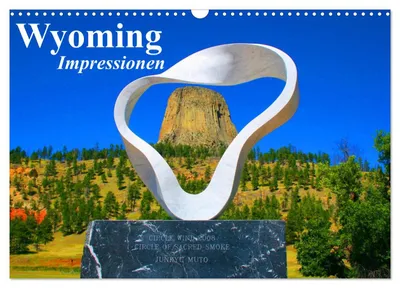 Productafbeelding van Wyoming - Indrukken (Wandkalender 2027, formaat A3 liggend), CALVENDO maandkalender