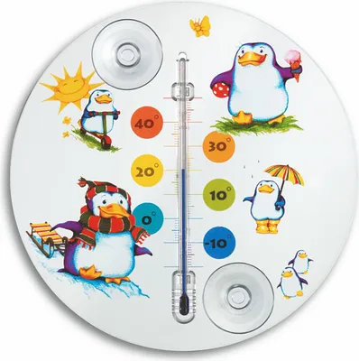 Produktbild von TFA 14.6016 Analoges Fensterthermometer PINGUIN