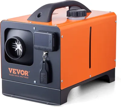 Immagine prodotto di Riscaldatore diesel ad aria per parcheggi 12 V 5 kW, riscaldatore d'aria riscaldatore diesel ad aria per parcheggi, 0,16-0, 52 L/h. Riscaldatore diesel con display LCD e telecomando Riscaldatore diesel ad aria per autobus, camion, ecc.
