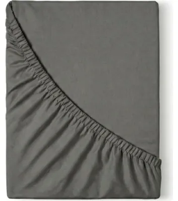 Obrázek produktu pro Jersey prostěradlo s lycrou tmavě šedé