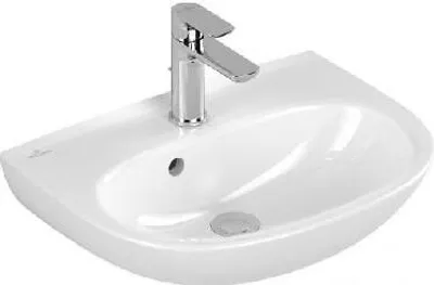 Produktbild von Villeroy & Boch 434050R1 Handwaschbecken O.novo 500x380mm Oval