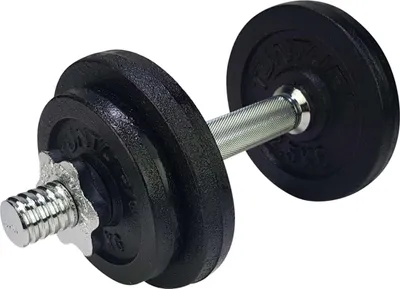 Immagine prodotto di Set di manubri Tunturi da 10 kg, 1 barra a vite