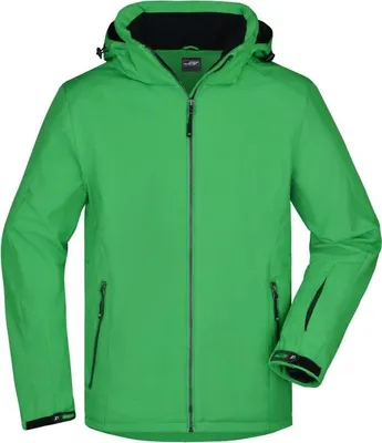 Produktbild von Elastische, gefütterte Softshelljacke green, Gr. XXL