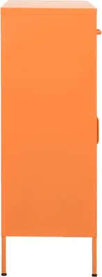 Obrázok produktu pre vidaXL Úložná skriňa oranžová 80x35x101,5 cm Oceľ