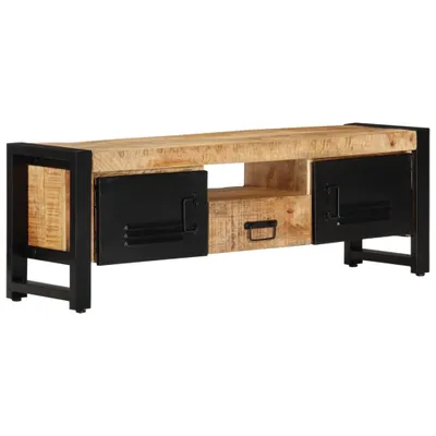 Produktbild von The Living Store TV-Schrank 120x30x40 cm Massivholz Mango