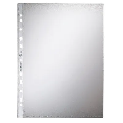 Zdjęcie produktu dla LEITZ 4796-00-00 Kieszenie na ulotki 0,065 mm, ziarniste