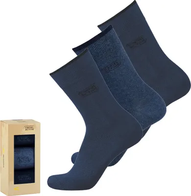 Produktbild von camel active Herren Socken 3er Pack Baumwollsocken mit Komfortbund, SockSizes:39-42
