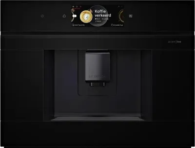 Produktbild von Bosch Serie 8 CTL9181B0, Espressomaschine, 2,4 l, Kaffeebohnen, Eingebautes Mahlwerk, Schwarz