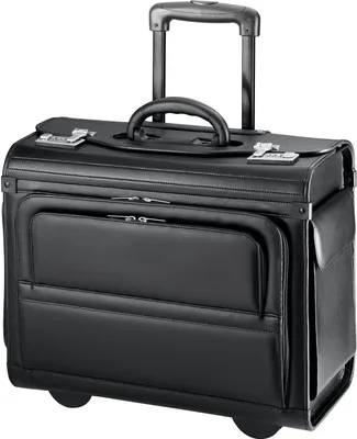 Produktbild von d&n Business & Travel Pilotenkoffer auf Rollen Schwarz 2872