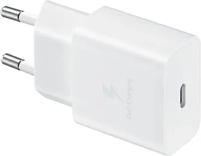 Produktbild von Samsung, Universelles Smartphone-Netzladegerät USB-C 15W Schnellladung 2A, Weiß
