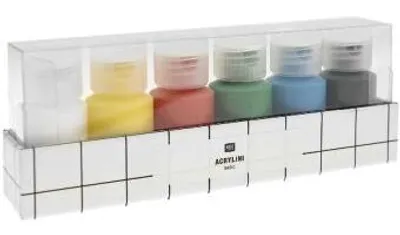 Immagine prodotto di Set Acrylini Basic, 6 x 22 ml