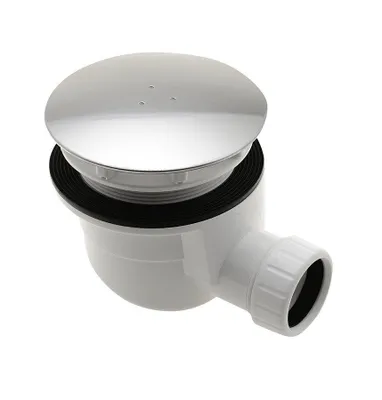 Zdjęcie produktu dla Syfon 90 mm, polerowana stal nierdzewna
