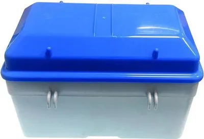 Produktbild von Goldenship Wasserdichte Batteriebox Blau 24.5 x 27 x 42 cm Blau 24.5 x 27 x 42 cm