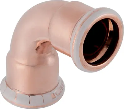 Obrázok produktu pre Geberit GE Mapress, meď, koleno, 90°, d28mm, 1 ks.