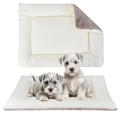 Produktbild von Hundebett für kleine Hunde, umkehrbar und waschbar