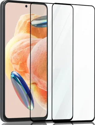 Zdjęcie produktu dla 2-pak Xiaomi Redmi Note 12 Szkło ochronne na ekran - Szkło hartowane 9H - Super jakość 3D